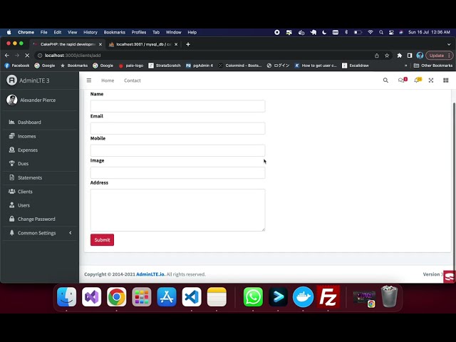 Make your life easy by cakephp !  60% project done by a command !