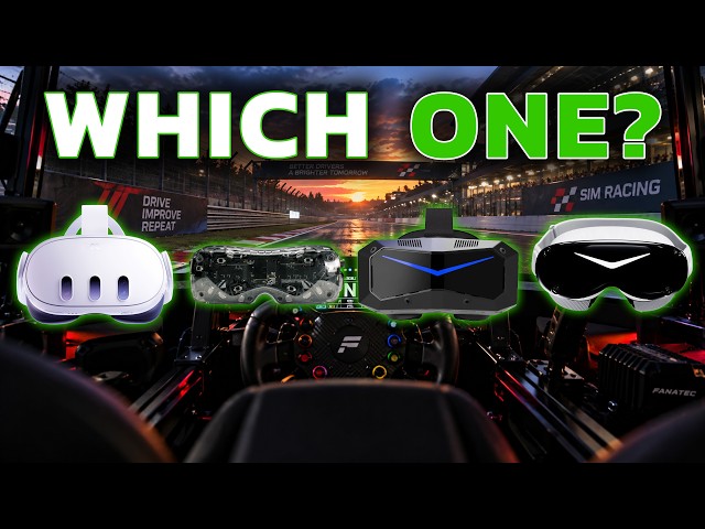 Which VR Headset Would I Choose for Sim Racing?