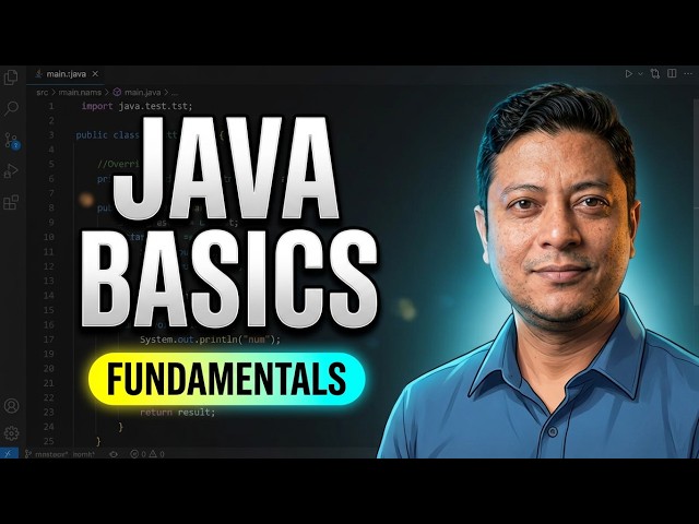 Java Basics | Fundamentals of Java | Tech Simplified By AJ #strings #string #java #fundamental #feed