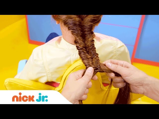 How to Make a Magical Mermaid Braid Tutorial 🧜 | Sunny Day’s Style Files | Nick Jr.