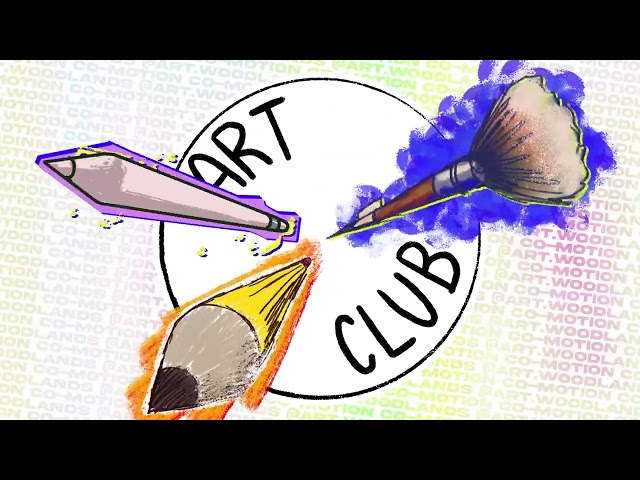 Woodlands Art Club: CO-MOTION (collaborative animation project)
