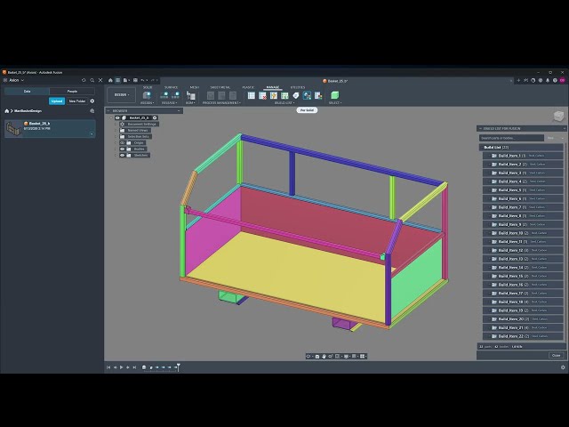 iBuild List for Fusion Demo