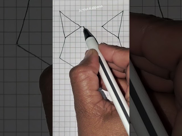 Easy 3D Stap by step drawing ✏️ #youtube #3ddrawing #artwork #illusion #shortvideo #viralvideo #art