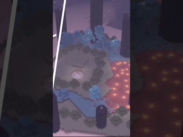 I TRANSFORMED The End in Minecraft #minecraft #minecraftshorts #minecraftbuild