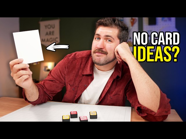 Make This Card When You Have No Ideas (A Simple Go-To Layout)