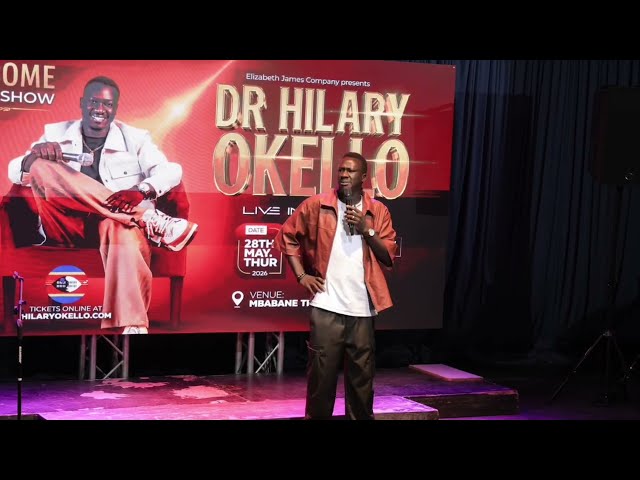 Dr Hilary Okello's Full Comedy Performance - 'Jokes From Far Away' Live In ESWATINI (Swaziland) 🇸🇿 