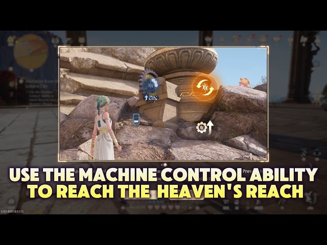 Use the Machine Control Ability to reach the entrance of Heaven's Reach | Infinity Nikki