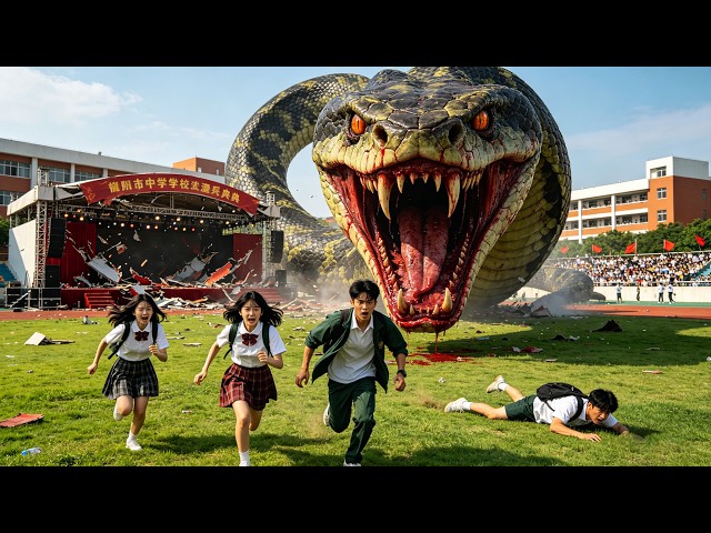 The Giant Python Arrives | Best Monster Movie | Free 4K Full Movie
