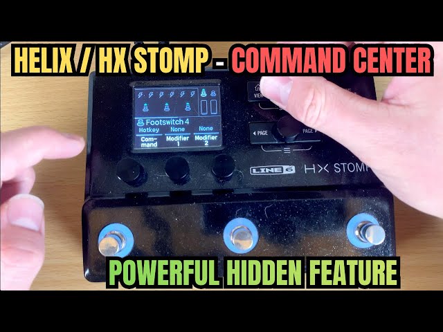 Helix/HX Stomp Command Center - Send Commands to Other Music Gear