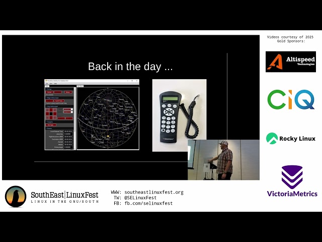 Leander Hutton - Astronomy on Linux