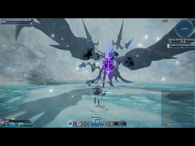 PSO2 phantom test run