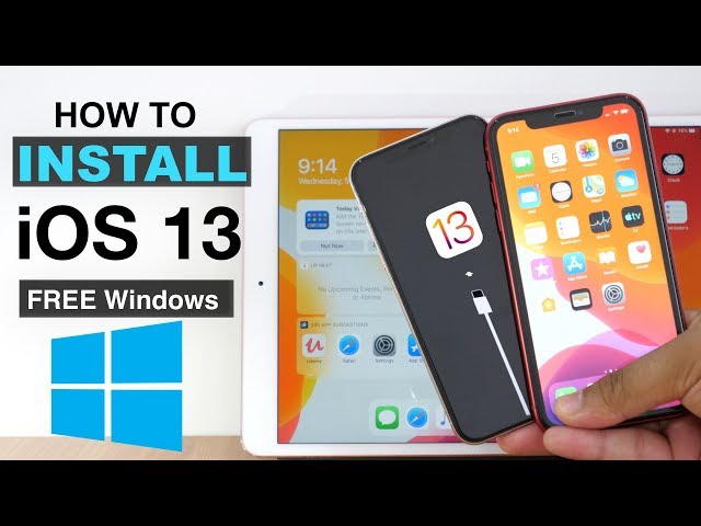How to Install iOS 13 beta FREE using Windows? (No Xcode, No Paid Dev Account required)