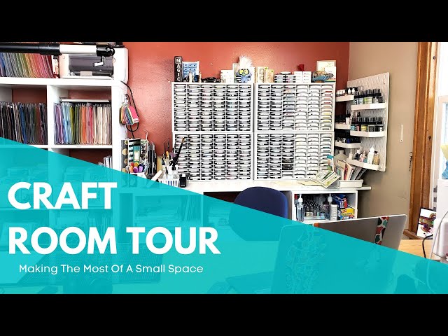 Craft Room Tour: Making The Most Of A Small Space