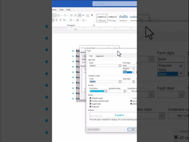 How to Change Bullet Size and Color in Microsoft Word | Easy Step-by-Step Guide #microsoftword
