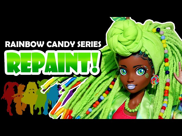 Rainbow Candy Series 🍭 GREEN - Matcha Doll