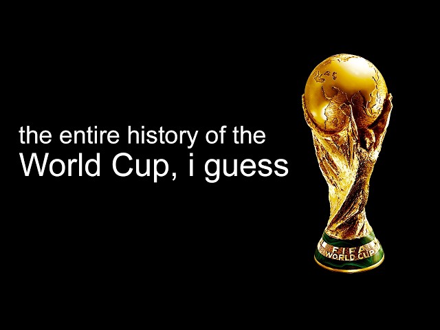 the entire history of the World Cup, i guess