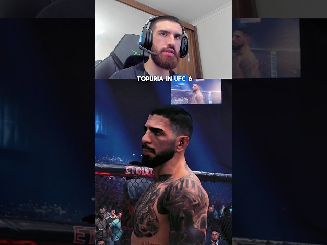 Ilia Topuria Over Hands Only #ufc6 #ufc #gaming