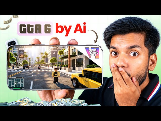 I Build a Complete GTA 6 Game Without Coding ! | And Making Money !
