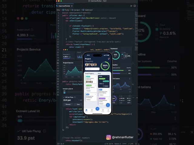 Flutter project management app