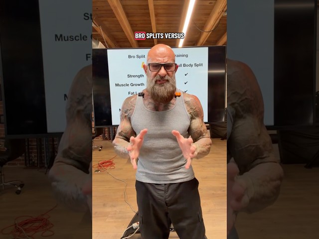 Bro split or full body? How you spread your weekly sets can change workout performance.