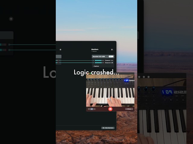 When you’re producing and this happens… #housemusic #logicpro #musicproduction #deephouse #tutorial