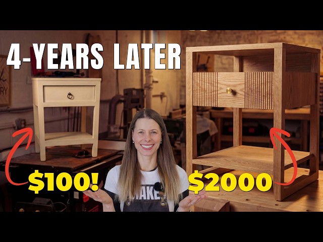 $100 DIY Nightstand vs $2,000 Heirloom (4 Years Later)