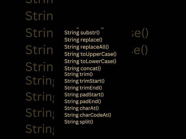 Javascript String Methods #javascript #html #css #strings #method #shorts  #shortsvideo #short