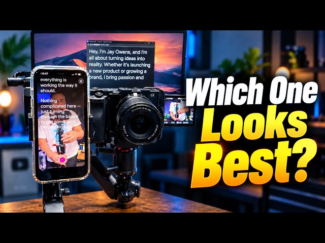 I Tested 4 Teleprompter Setups — Which One Looks Best?