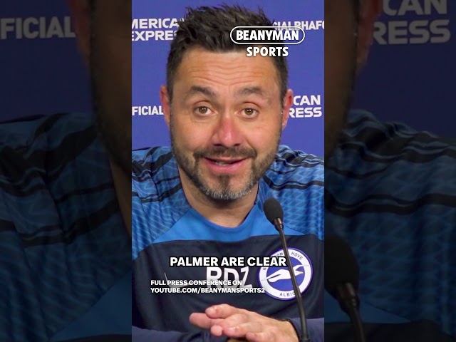 'We tried to bring Cole Palmer in summer! The qualities of Palmer are clear!' | Roberto De Zerbi