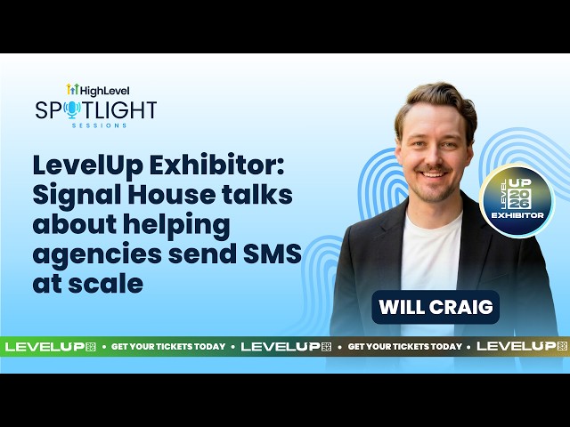 LevelUp Exhibitor: Signal House talks about helping agencies send SMS at scale