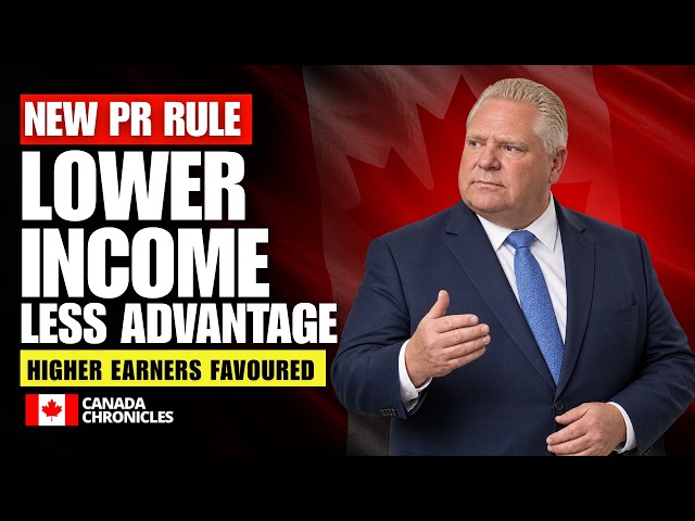 Ontario PR Rule Change: Higher Earners Gain an Edge - Canada Work Permit │ Canada Immigration 2026