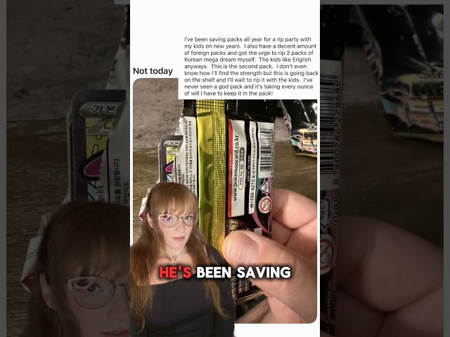 Dad Saves Pokemon God Pack for Kids - Would You?