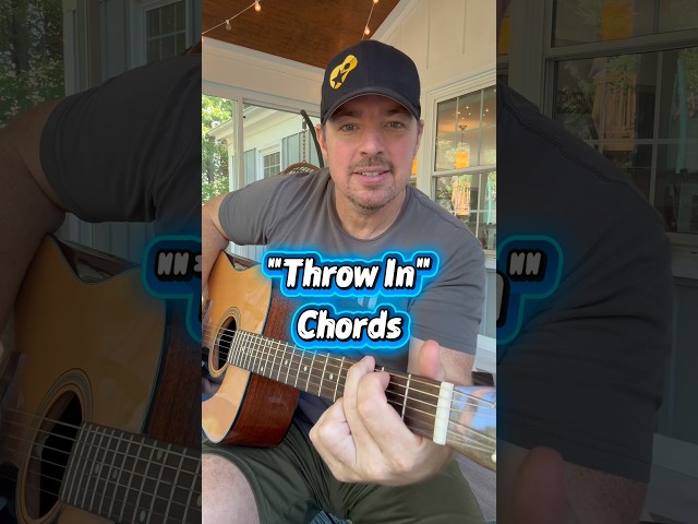 Add "Throw In" Chords to Your Songs