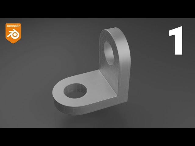 Topology Exercise | How to Model Hard Surface | Blender Tutorial