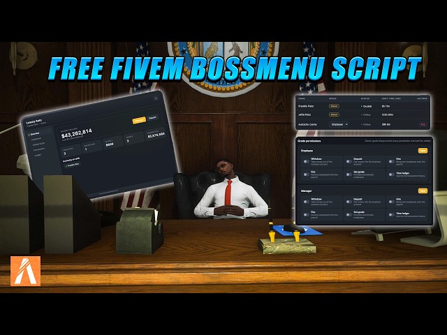 Boss Menu - FiveM FREE RS Scripts