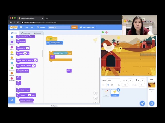 campCODE - Scratch Lesson 5 - Variables