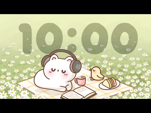 10 Minute Timer 🐱 Chill lofi timer for study