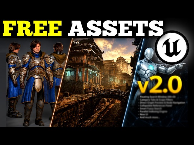September 2026 FREE Unreal Engine 5 Marketplace Assets (Pt. 2)
