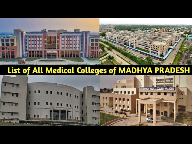 List of All Govt and Private Medical Colleges of MADHYA PRADESH || The Honest