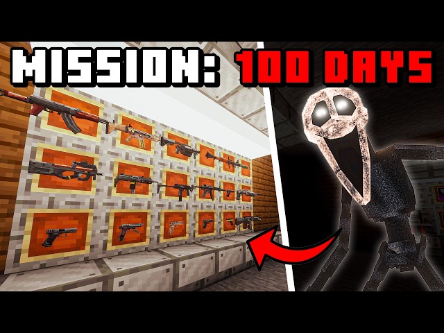 Making an ARMOURY In My Minecraft HORROR BUNKER