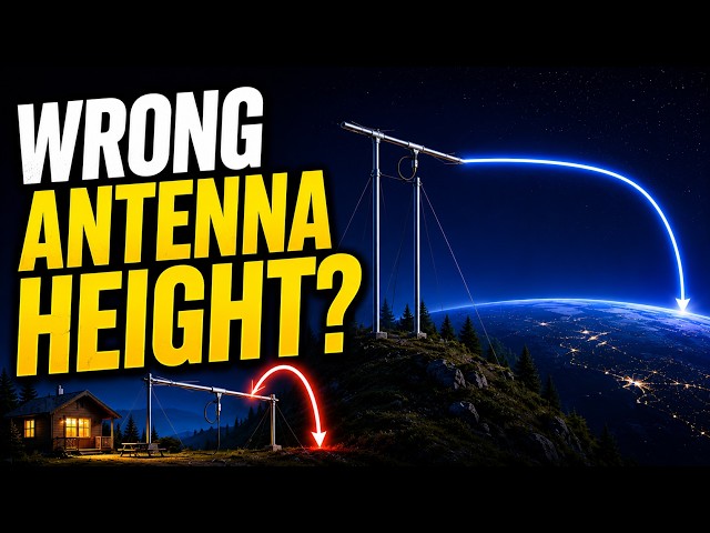 The Antenna Height Mistake Most Operators Make