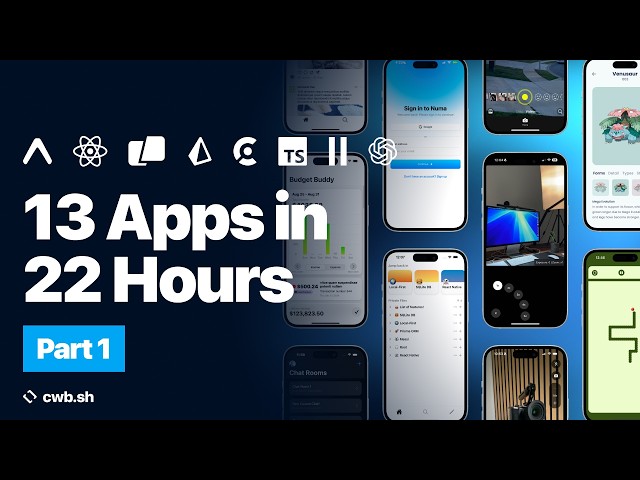 FREE React Native Bootcamp: 13 Projects, Beginner to Advanced | Part 1