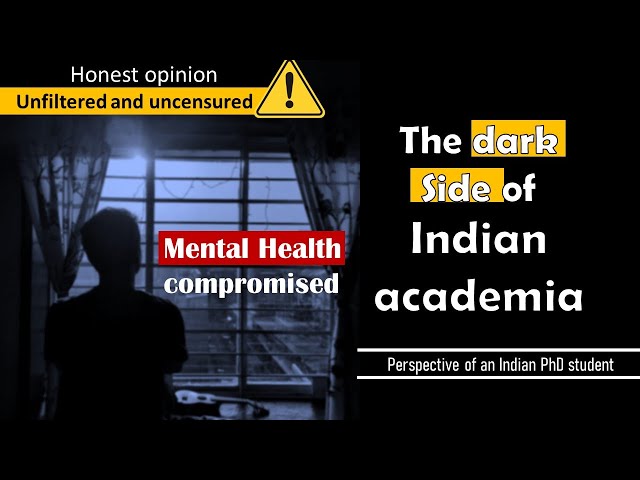 Mental health problem in accademia | Mental health issues during PhD