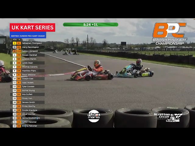 British Junior Pro Kart Championship - Rnd 2 Finals - Shenington