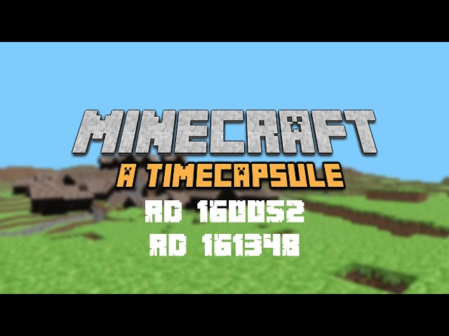 I built a village in pre-classic minecraft [3]