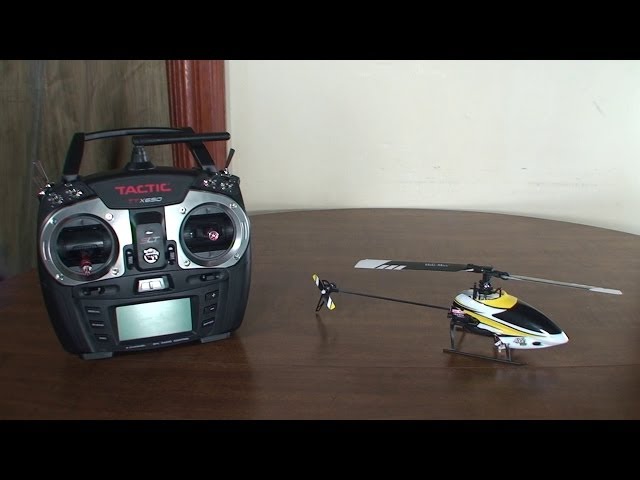 How To: Tactic TTX650 setup for Heli-Max Axe 100 CP (for Beginners)