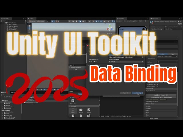 Unity UI Toolkit Data Binding | Two-way binding