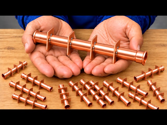 Not everyone knows this secret! Just cut a piece of copper pipe and the result will surprise you! 😱