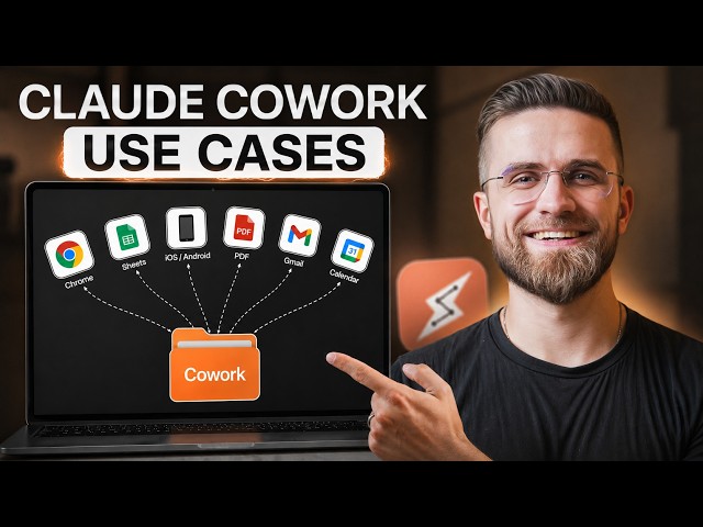 6 INSANE Claude Cowork Use Cases to Save Hours (AI Workflow Automation)