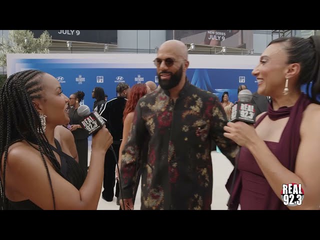 Common Talks Music, Acting & BET Awards 2026 Red Carpet